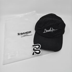 OS | 2025 Fall Bandit Running Signature Nylon Run Cycling Activewear Hat - Black